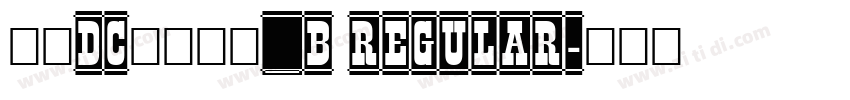文鼎DC云康行楷_B Regular字体转换